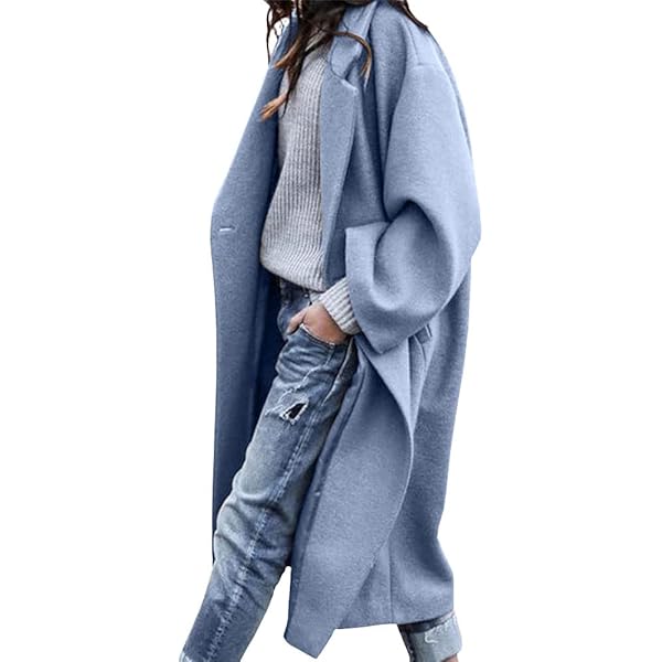 Amazon.com: heyheyshine Women's Winter Fashion Wool Coat